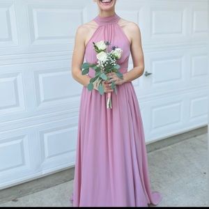 Azazie Dusty Rose Dress